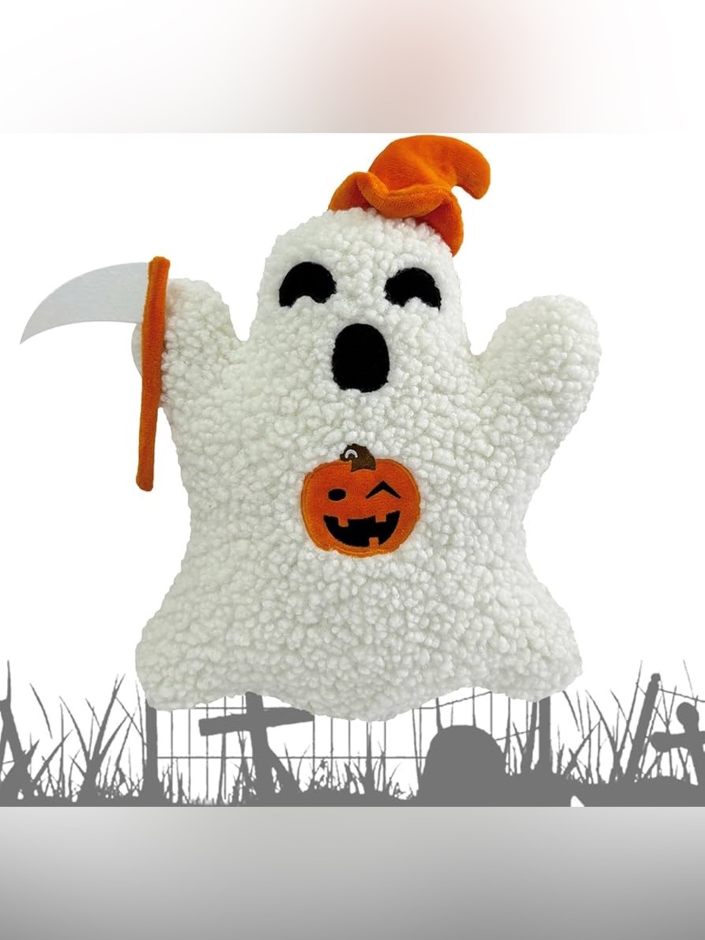 Ghost Stuffy/ Throw Pillow